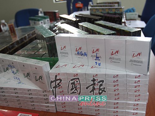 2名外劳租下仓库,存放许多走私烟,警方会继续追踪,以调查这些走私烟的来源。