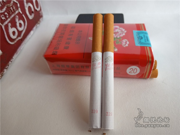 软包牡丹香烟评测:烟气不醇厚 无梅子香 但对得起10元的价格