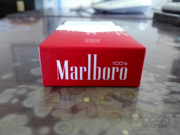 100S完税版塞尔维亚红色硬包万宝路(CN码)品评