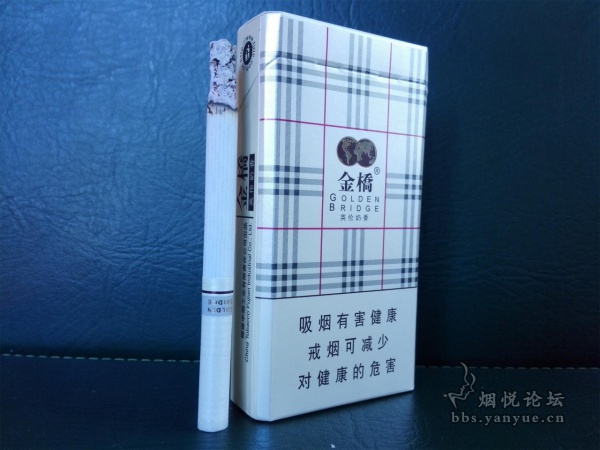 金桥(英伦奶香)品鉴:融合烟香奶香 适合女性烟民
