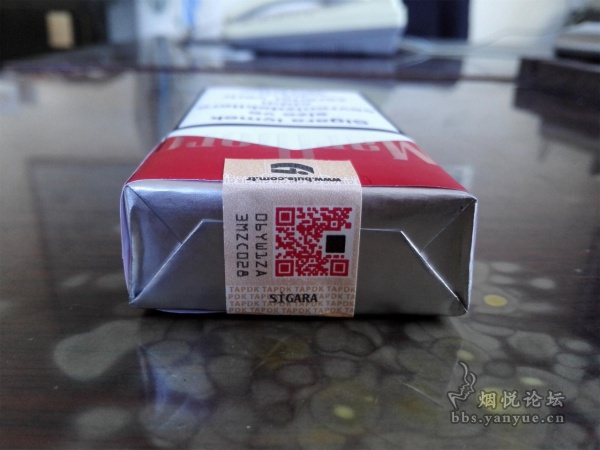 土耳其(完税版TA码)100S软红万宝路评测:味道雅润鲜爽 香气均匀自如