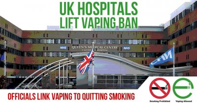 为了禁烟，英国电子烟零售店开进了医院