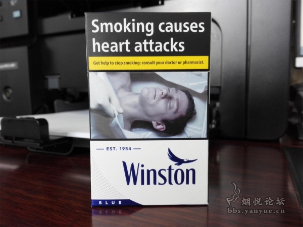 欧盟新款蓝云丝顿(Winston)品鉴:整体品质与老款相同 前半段饱满而流畅 后半段口感略显乏力和平庸