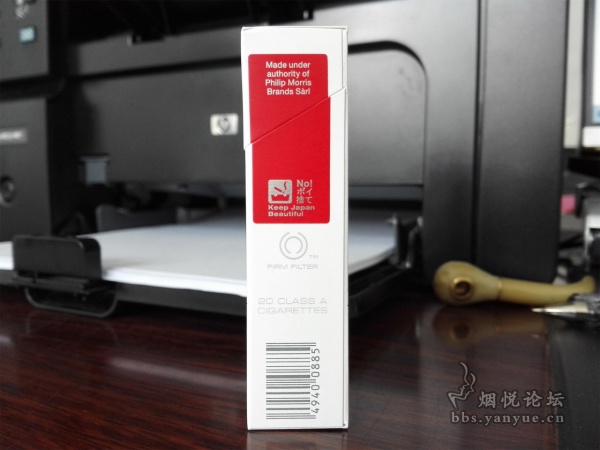日本万宝路(硬包中醇红)品鉴:整体品质中等,满足感一般但味道很纯净
