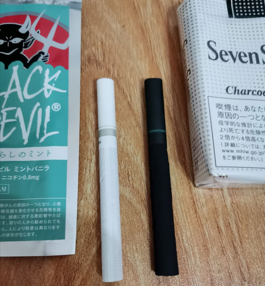 【图】日本完税黑魔鬼 10mg薄荷香草（一支试抽装）BLACK DEVIL MINT VANILLA