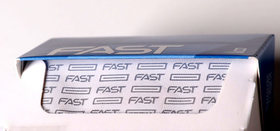 外烟包装口感品鉴:塞尔维亚Monus烟草公司FAST蓝 8mg