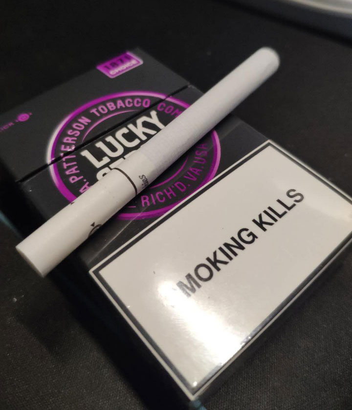 【图】欧盟(Lucky Strike)好彩蓝莓爆珠外烟