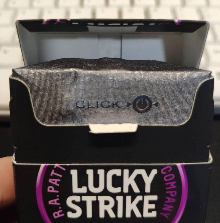 【图】欧盟（Lucky Strike）好彩蓝莓爆珠外烟