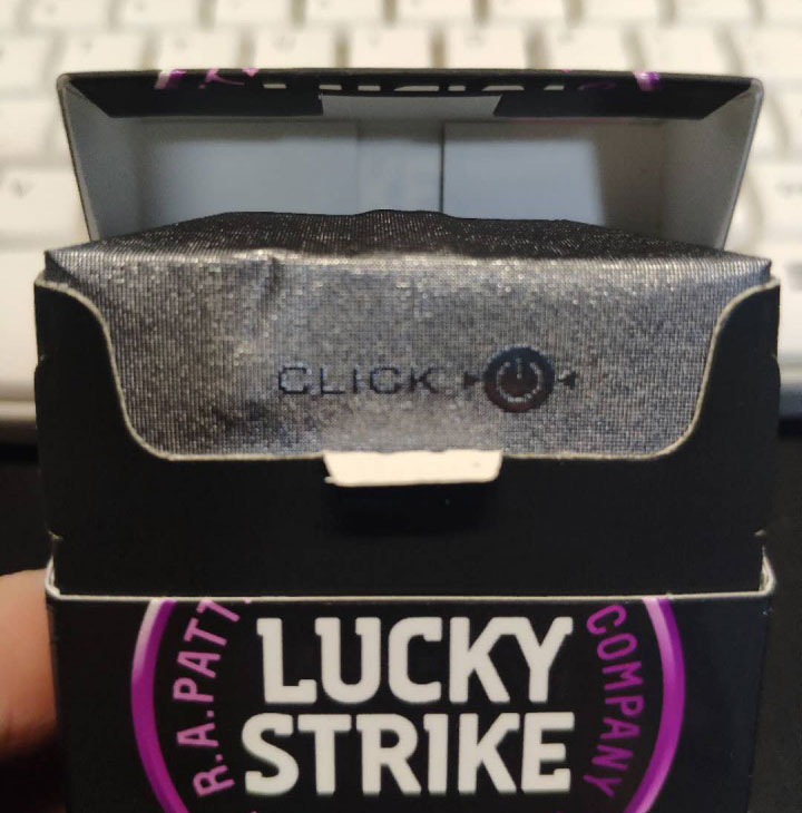 【图】欧盟(Lucky Strike)好彩蓝莓爆珠外烟