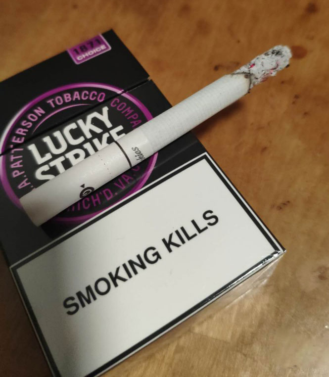 【图】欧盟（Lucky Strike）好彩蓝莓爆珠外烟