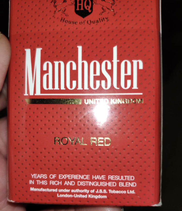 阿联酋红曼切斯特(manchester弗吉尼亚混合型)包装细节图