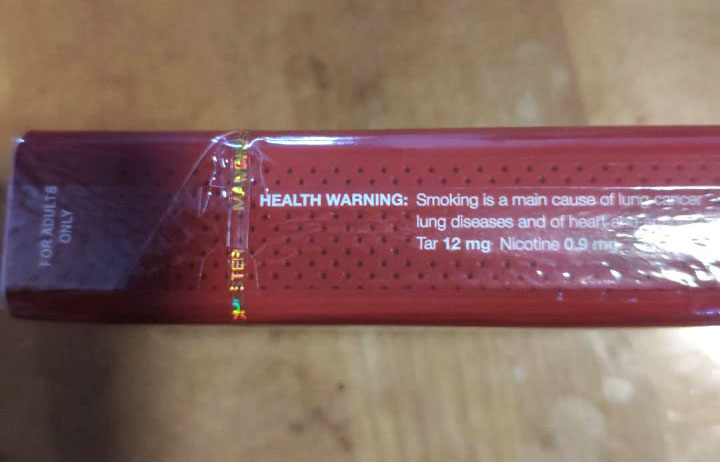 阿联酋红曼切斯特(manchester弗吉尼亚混合型)包装细节图