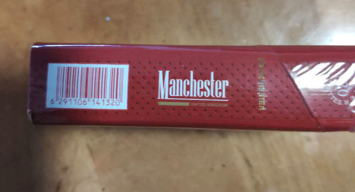 阿联酋红曼切斯特(manchester弗吉尼亚混合型)包装细节图