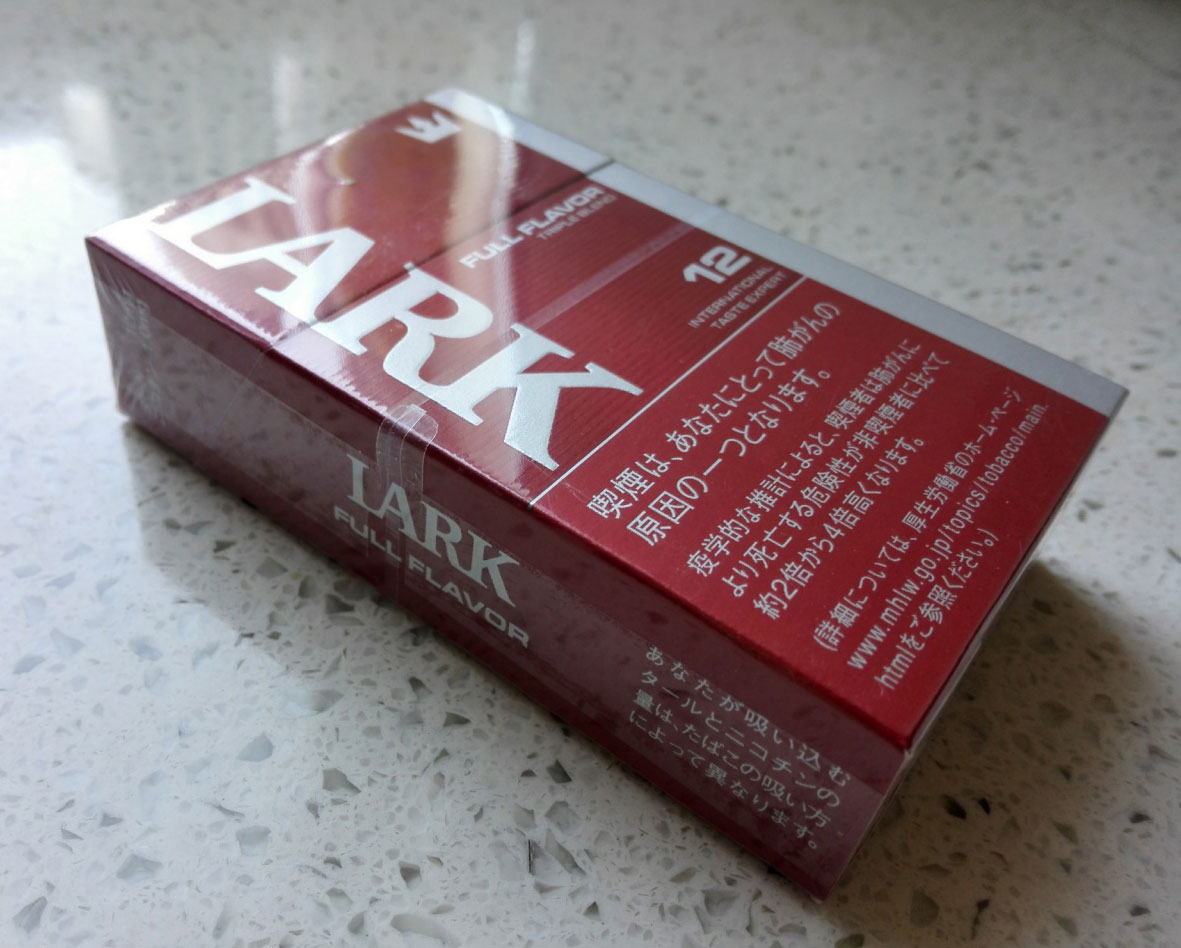 【图】日本LARK(原味红云雀)包装口感品鉴:很好抽 无酸气、无杂味、烟气通透 性价比高