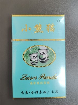 【图】小熊猫(硬绿)香烟