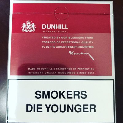 【图】新加坡登喜路宽版香烟