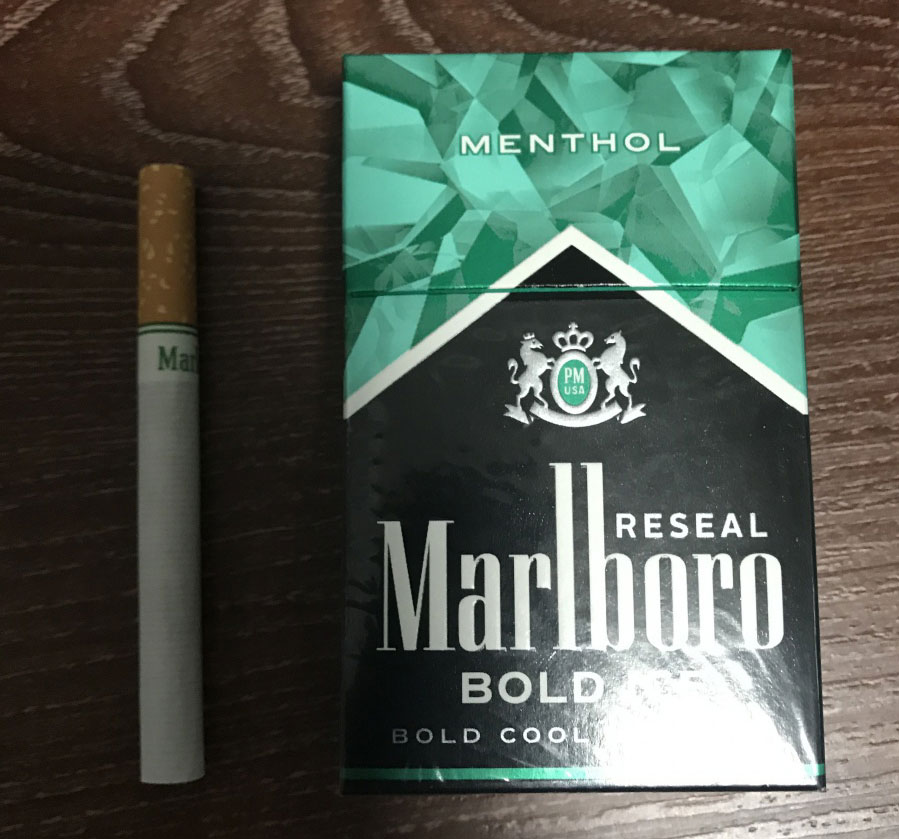 美税MARLBORO BOLD ICE黑冰万宝路