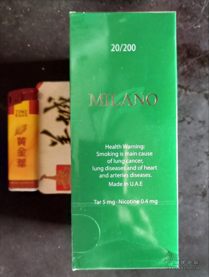 韩国女士香烟milano图片